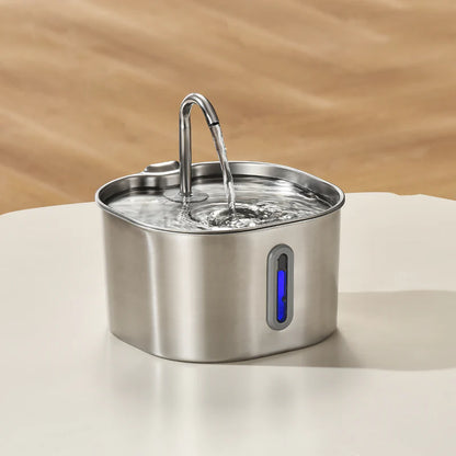 Freeying™ · Fuente de acero para gatos