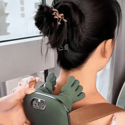 Masajeator Cervical 4D Shiatsu — Wireless, cu Încălzire